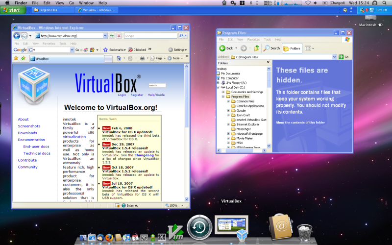 running a mac os x emulator on virtual box
