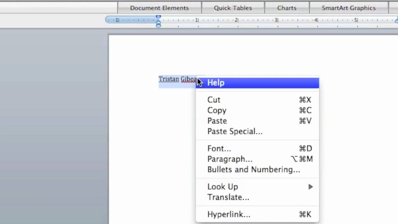 shortcut to combine files mac for word