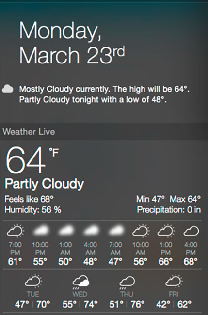 best weather app for mac